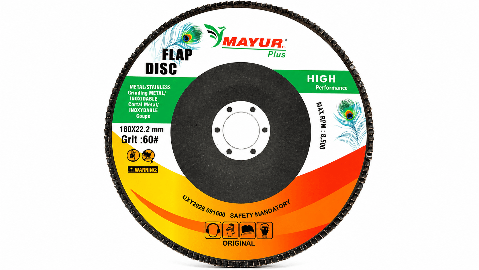 7" Fiber Flap Disc