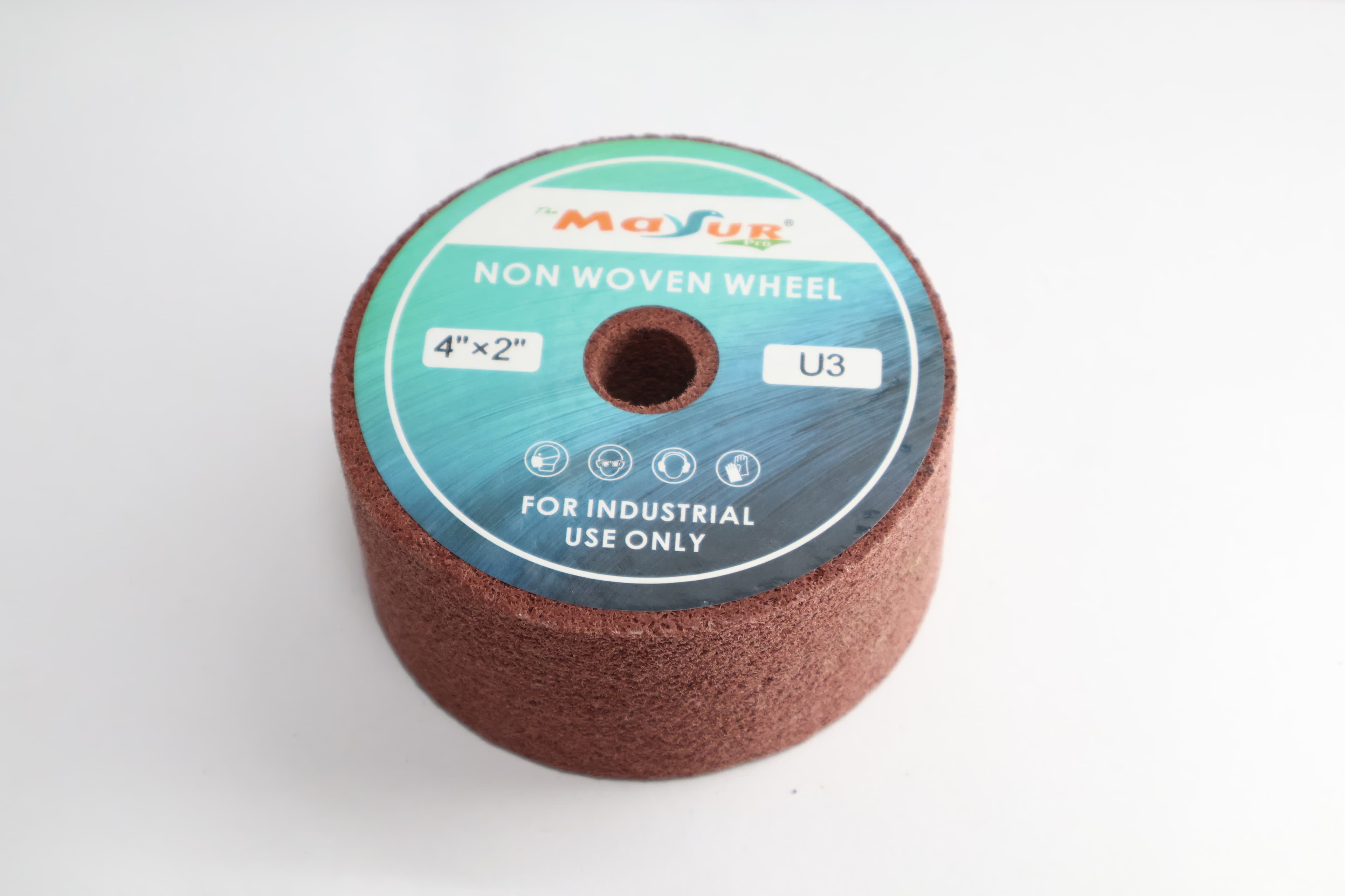 4" X 2" Non-Woven Matt Disc 3