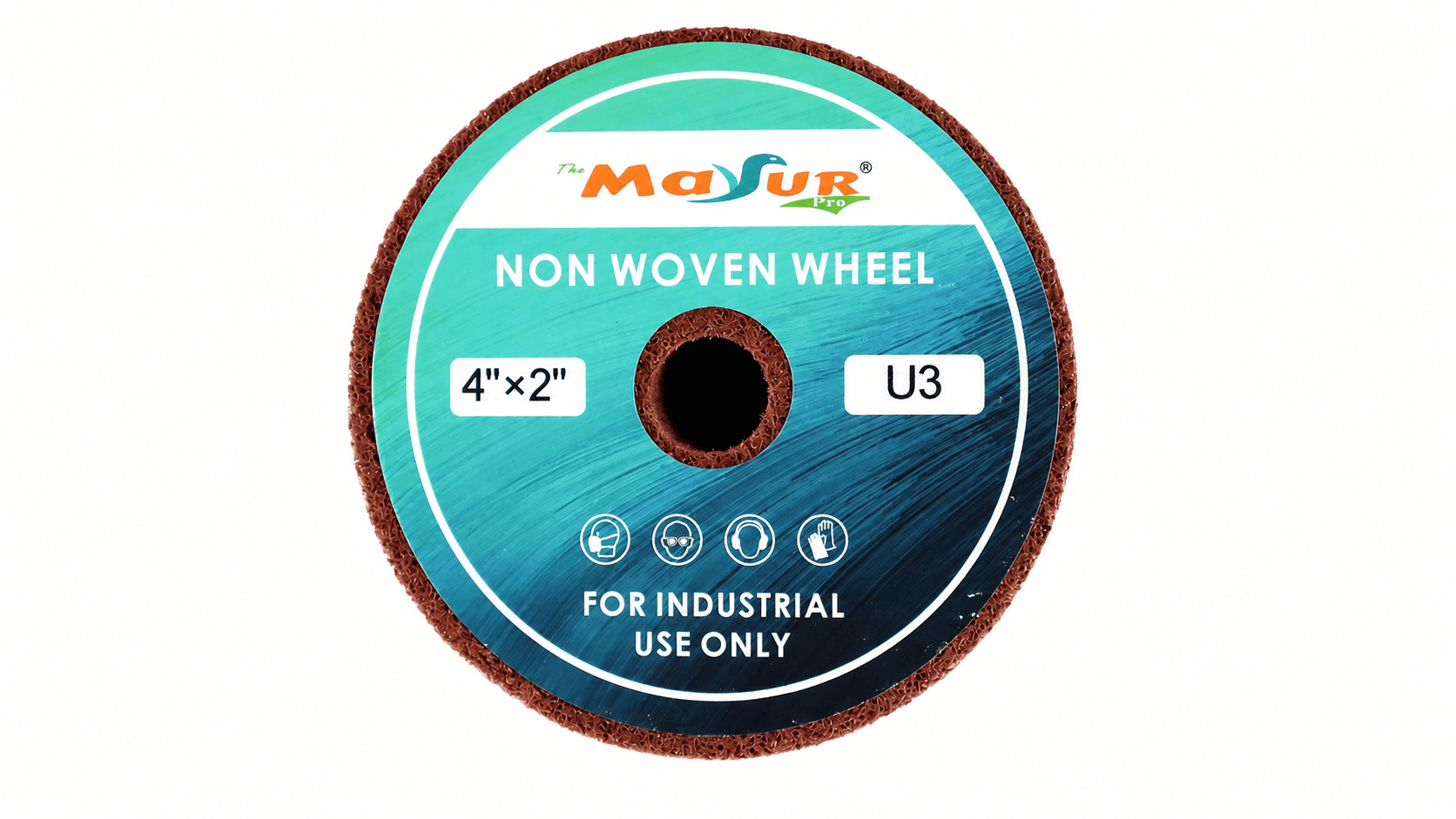 4" X 2" Non-Woven Matt Disc