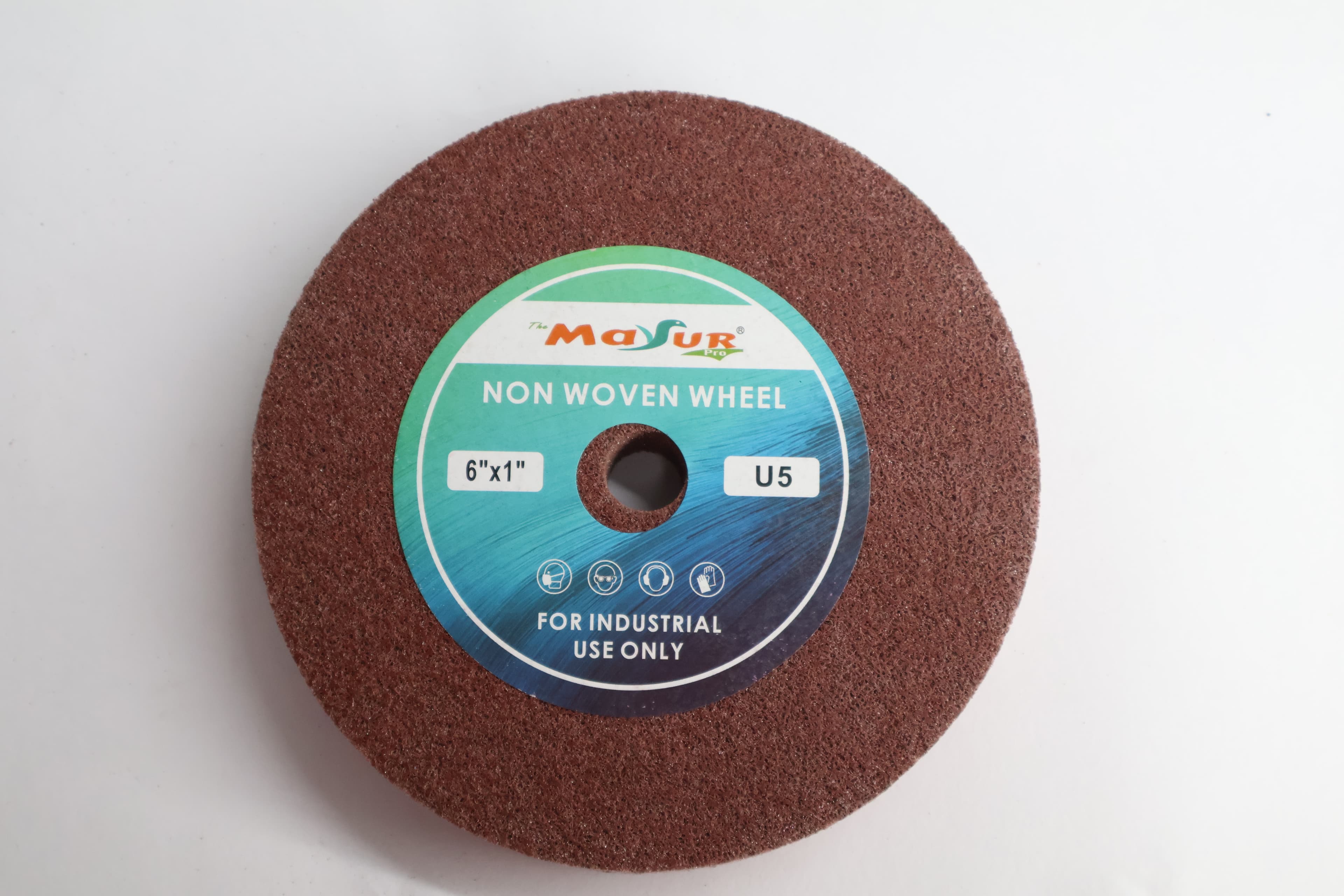 6" X 1" Non-Woven Matt Disc 2