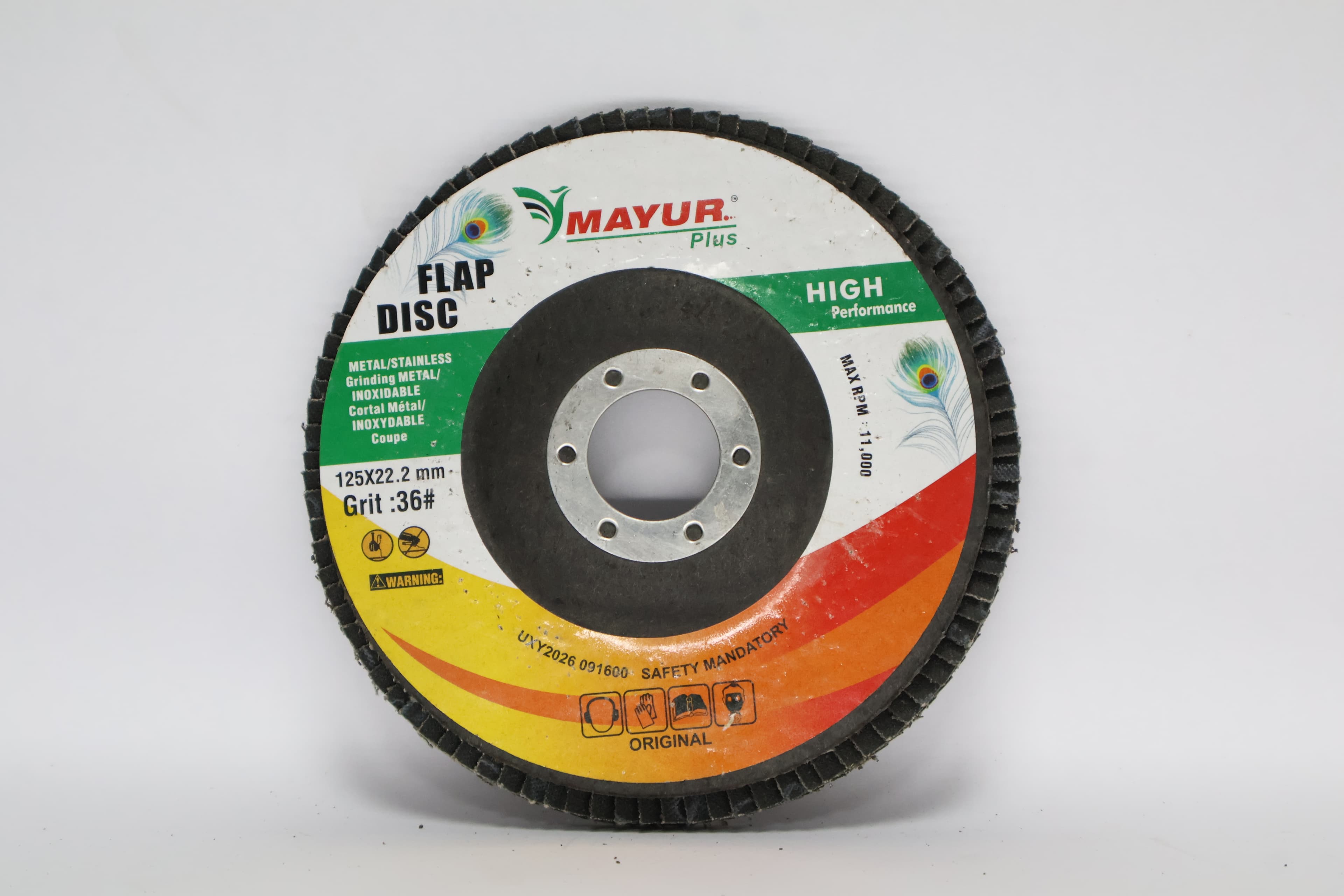 5" Fiber Flap Disc 2