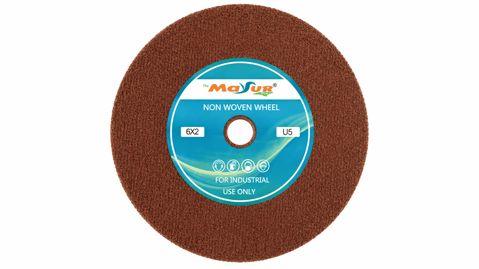 6" X 2" Non-Woven Matt Disc