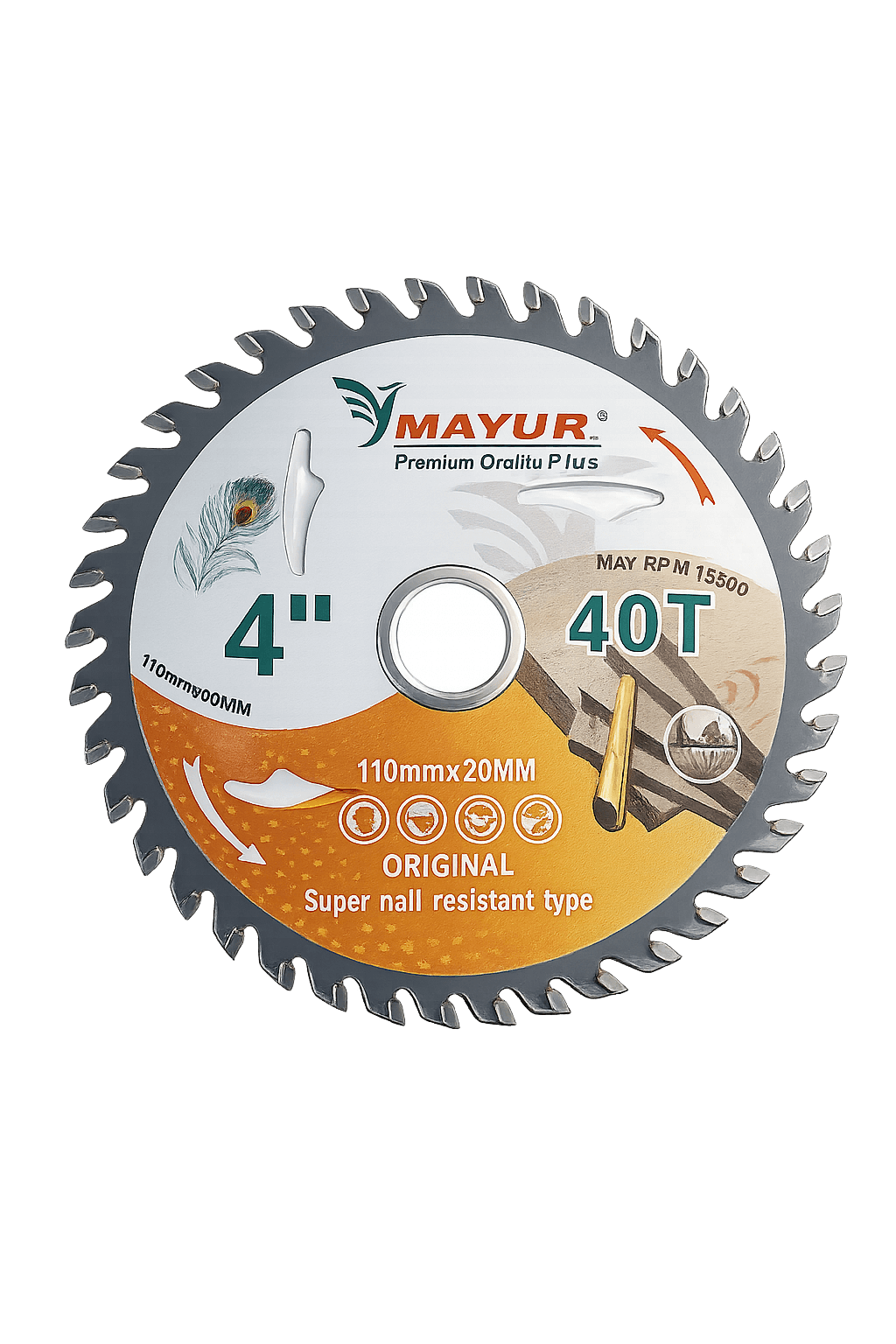 4" X 40 T SUPER 2
