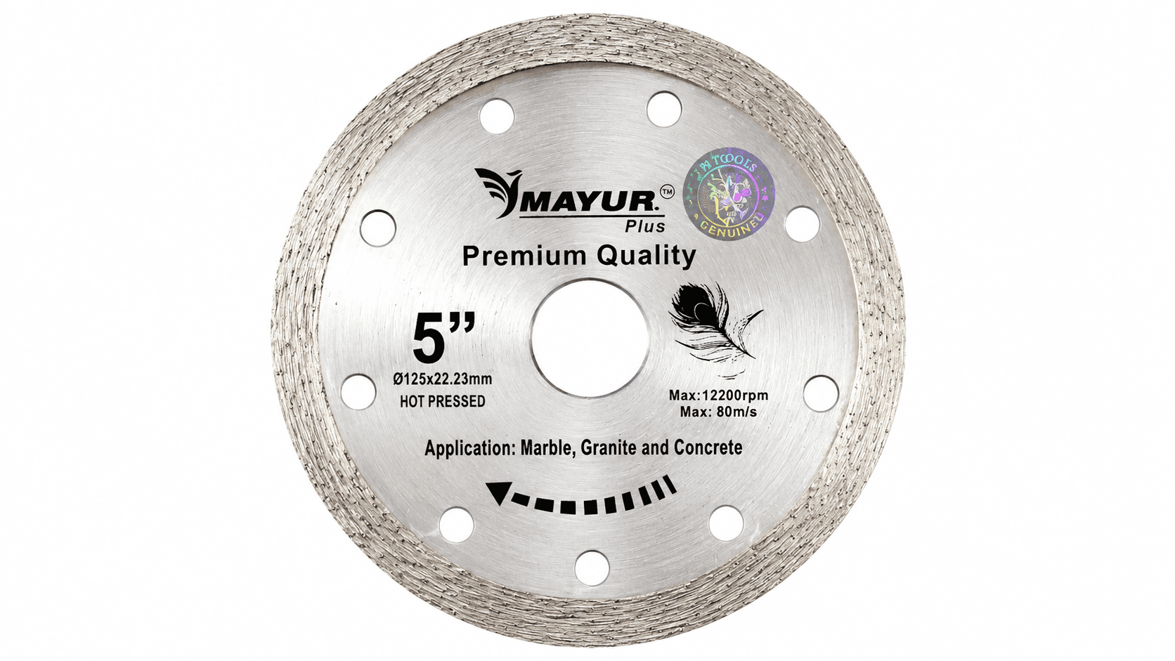 5" RIM SILVER