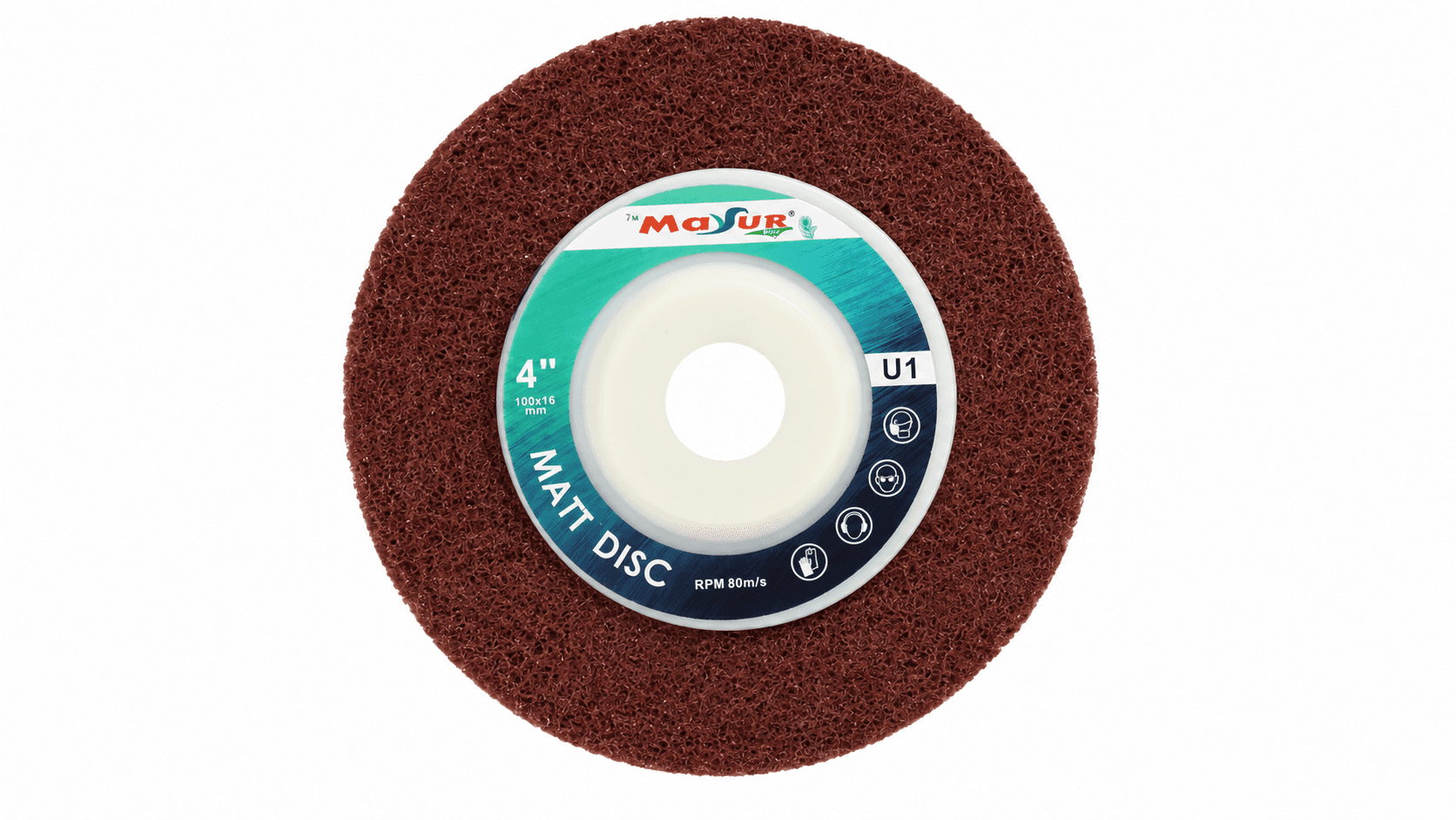 4" Non-Woven Matt Disc U1