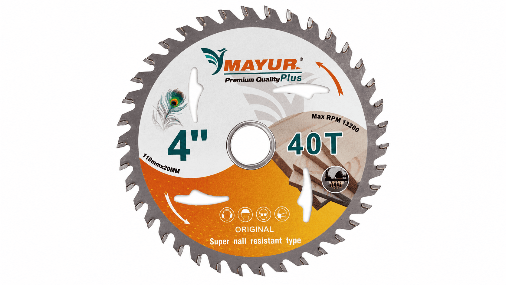 4" X 40 T SUPER