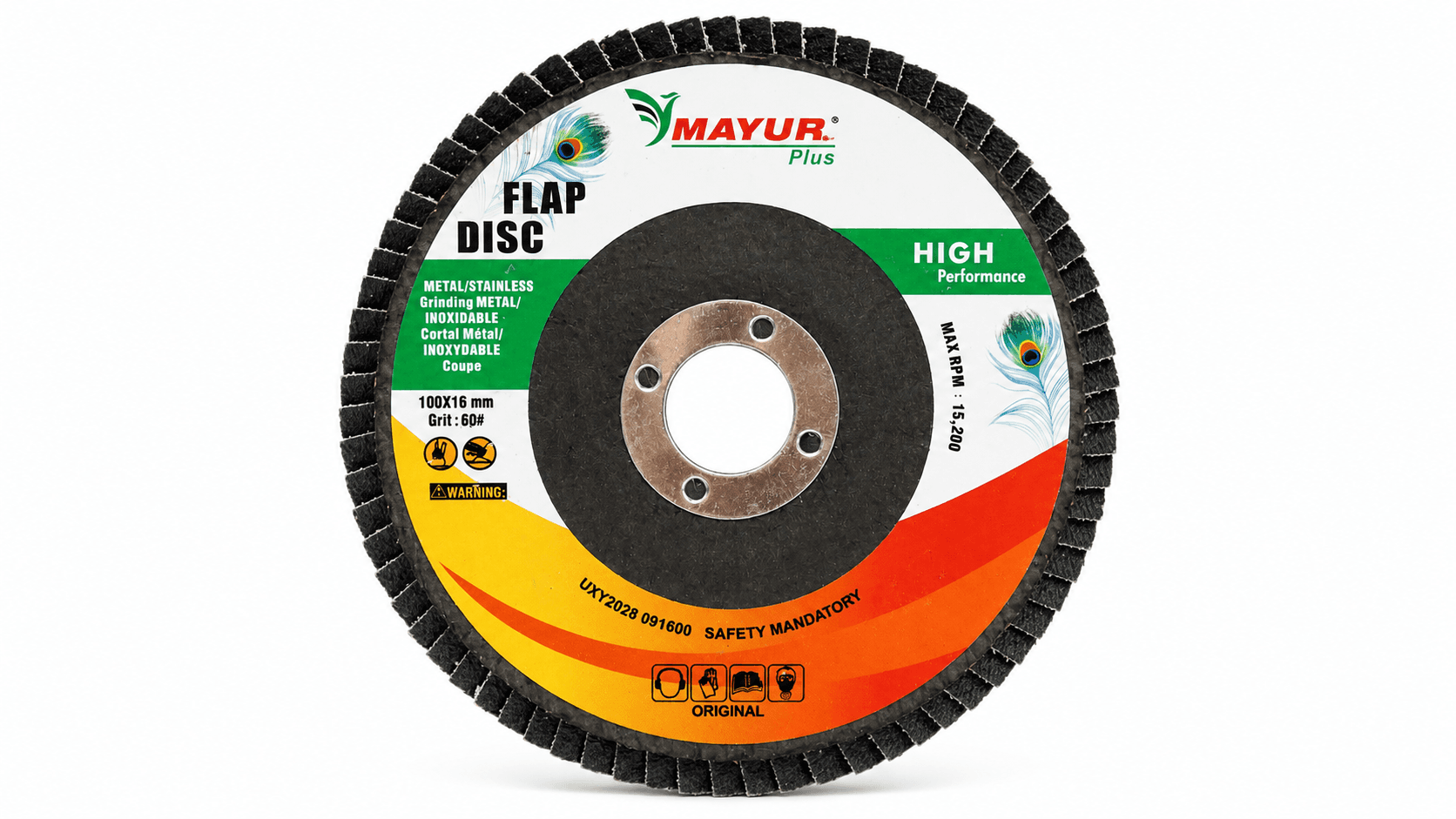 4" Fiber Flap Disc