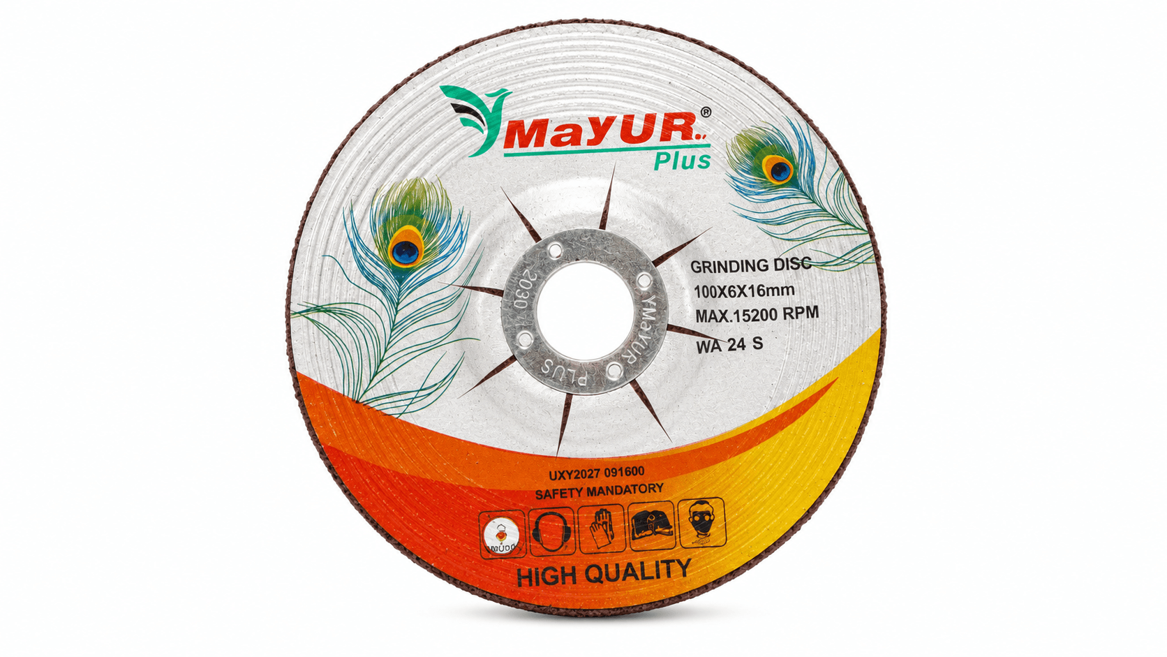 4" Grinding Wheel (6.0MM) Red 2.5 - NET