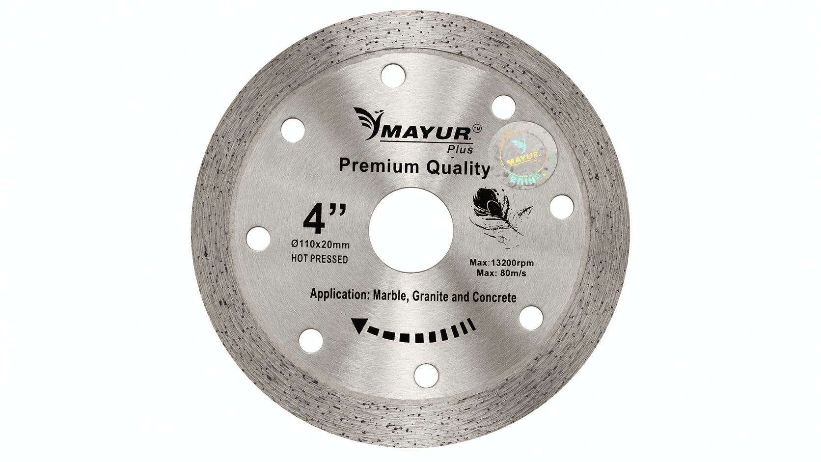 4" RIM SILVER