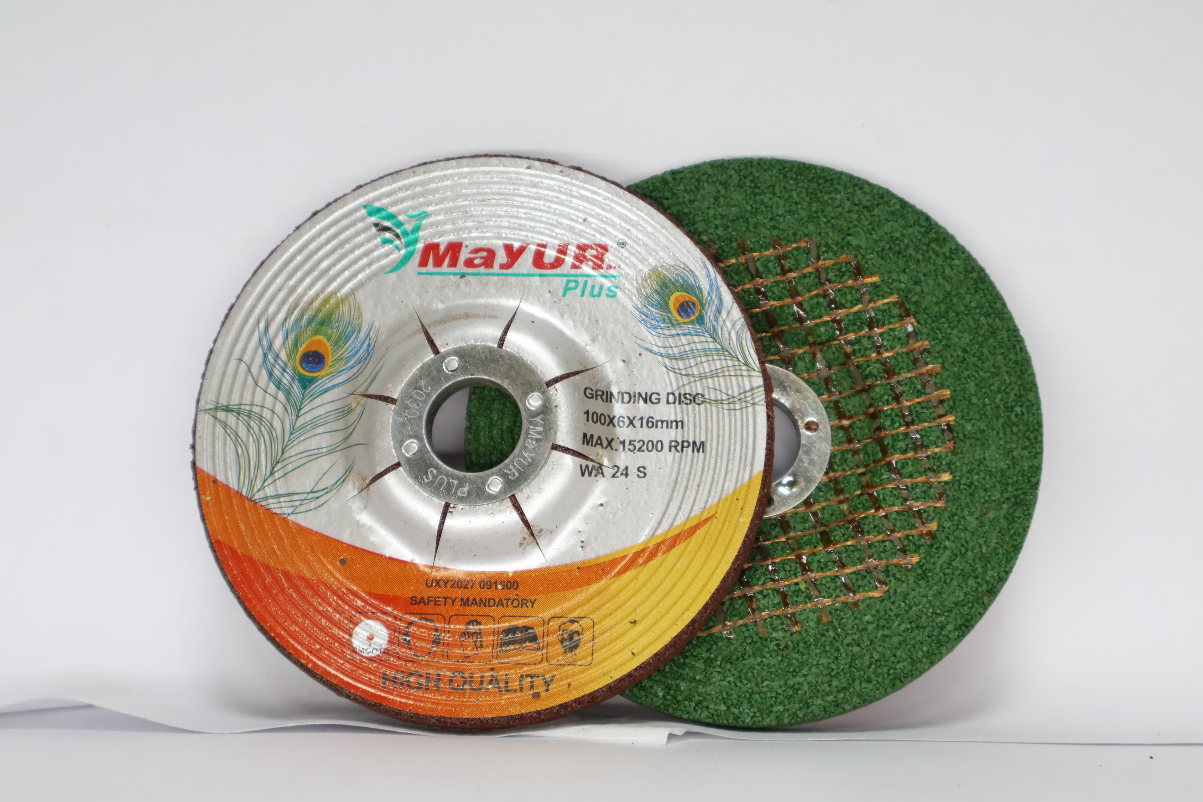 4" Grinding Disc (6.0MM) Green 2.5 - NET 3